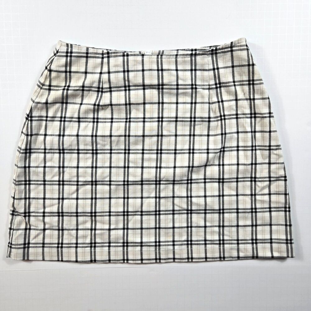 Vintage The Limited Plaid Mini Skirt Womens 2 Y2K 90s Rachel Green Preppy
